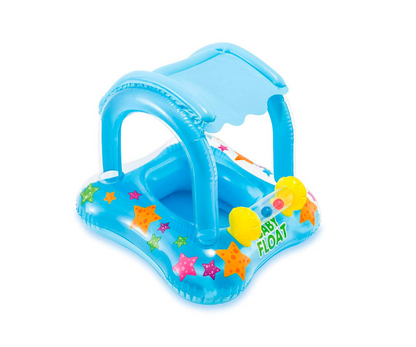 Flotador Tropical Shade Celeste Intex