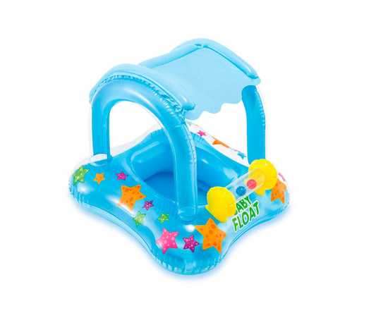 Flotador Tropical Shade Celeste Intex