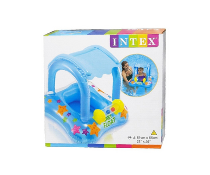 Flotador Tropical Shade Celeste Intex