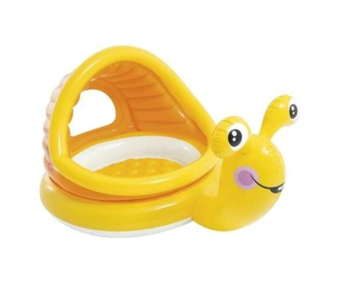 Piscina Caracol Lazy Amarillo Intex