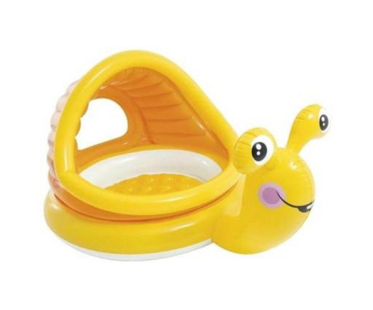 Piscina Caracol Lazy Amarillo Intex