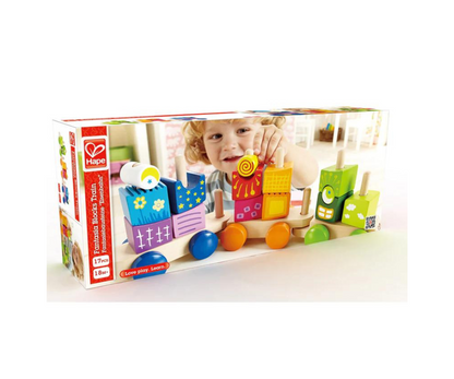 Bloques Tren De Fantasia Multicolor Hape