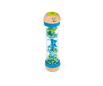 Sonajero Gotas De Lluvia Azul Hape