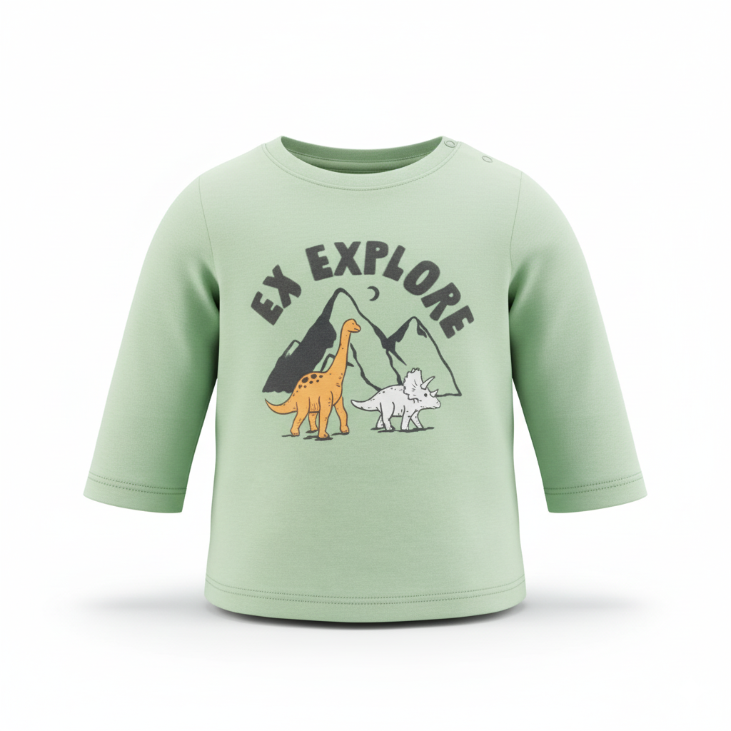 Camiseta manga larga - Dinos explore