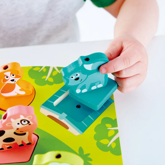 Rompecabezas Con Sonido Farmyard Hape