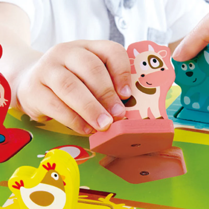 Rompecabezas Con Sonido Farmyard Hape