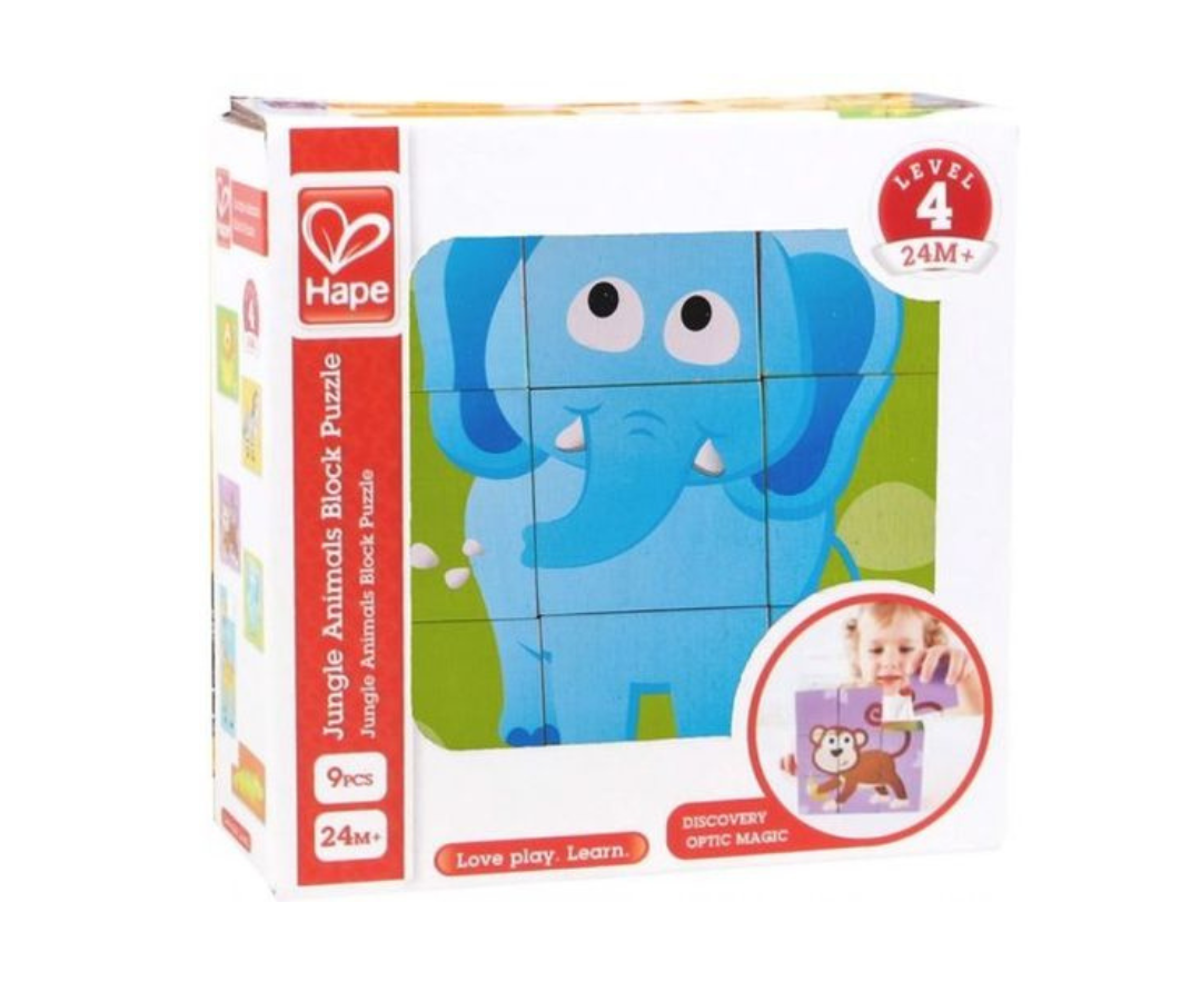 Rompecabezas De Bloques Jungle Animal Hape