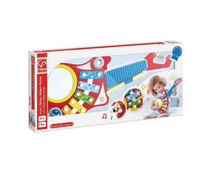 Guitarra 6 En 1 Multicolor Hape