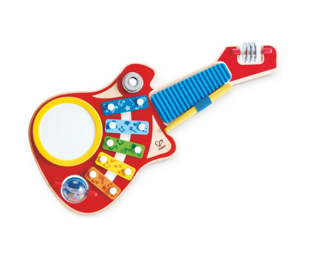 Guitarra 6 En 1 Multicolor Hape