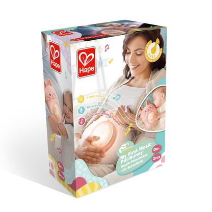 Peluche Musical Huggy Hape | Rosa
