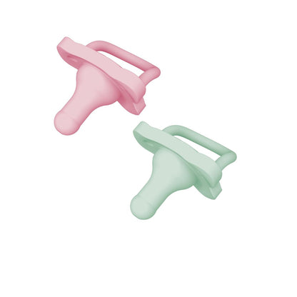 Pacificador HappyPaci x2 | Rosa y Verde