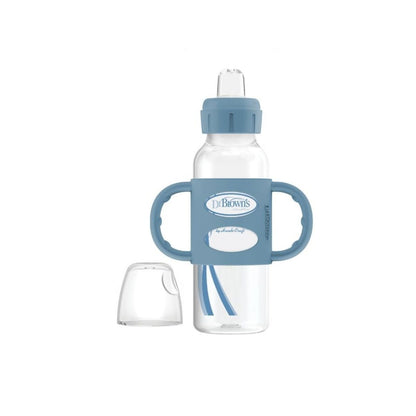 Vaso Con Boquilla Suave y Agarraderas 8 Oz | Azul