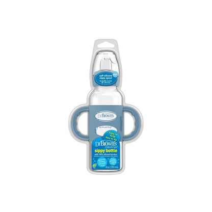 Vaso Con Boquilla Suave y Agarraderas 8 Oz | Azul