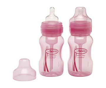 Set Biberones X2 Cuello Ancho 8Oz Dr Brown
