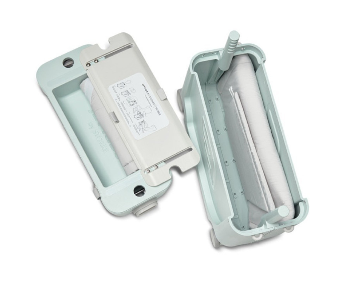 Maleta Cama Para Paseo Jetkids Stokke Verde Menta