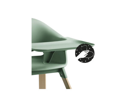 Silla de comer Clikk Verde Stokke