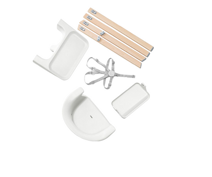 Silla de comer Clikk Blanco Stokke