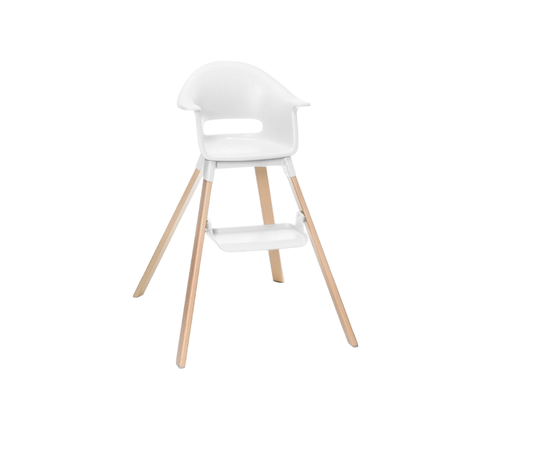 Silla de comer Clikk Blanco Stokke