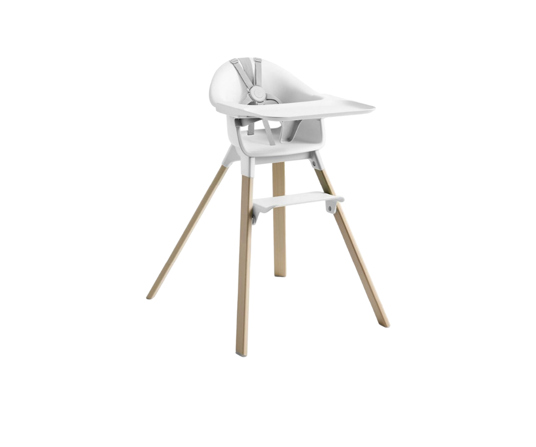 Silla de comer Clikk Blanco Stokke