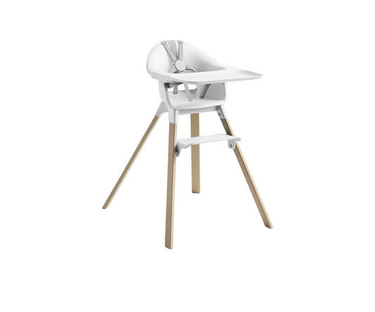 Silla de comer Clikk Blanco Stokke