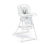 Silla De Comer Mini Osito Blanco Born