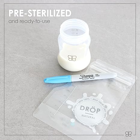 Bolsas para almacenar leche drop x50  BBLüv