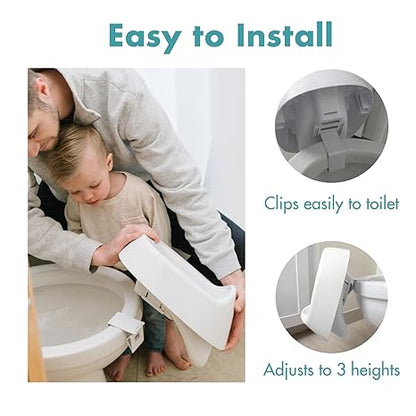 Sistema de orinal para entrenamiento 2 en 1 para niños pequeños