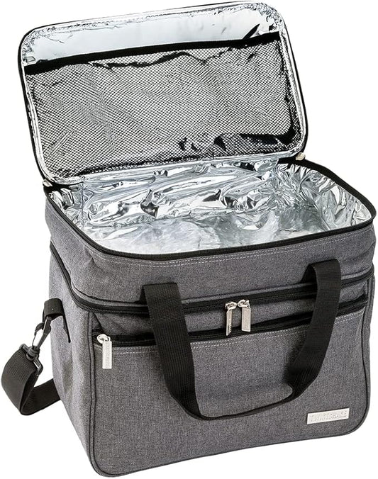 Bolso térmico gris Twistshake