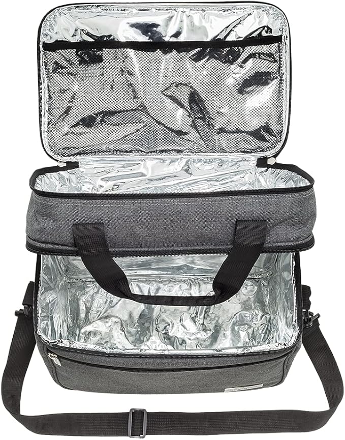Bolso térmico gris Twistshake
