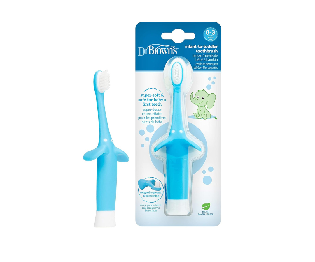 Cepillo de dientes de elefante azul