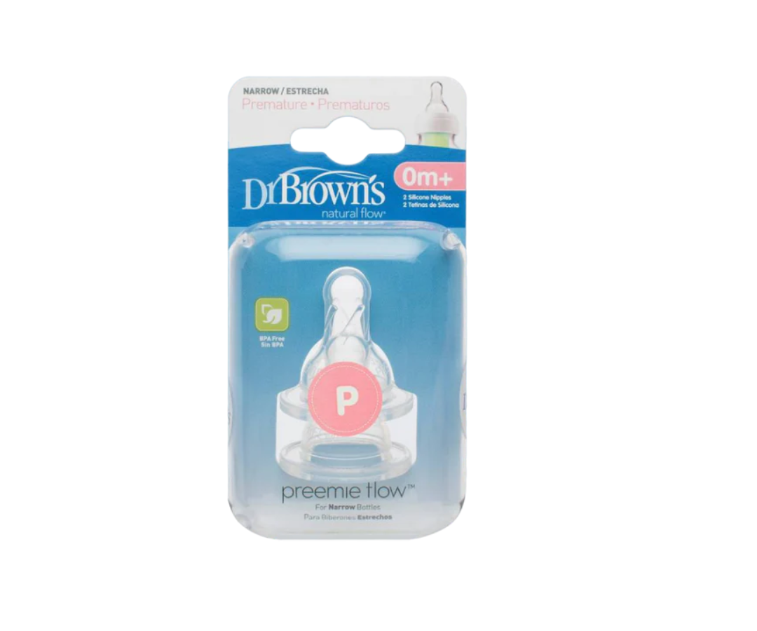 Set de 2 Tetinas de silicón prematuros