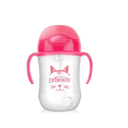 Vaso Con Sorbete Y Asas | Rosado