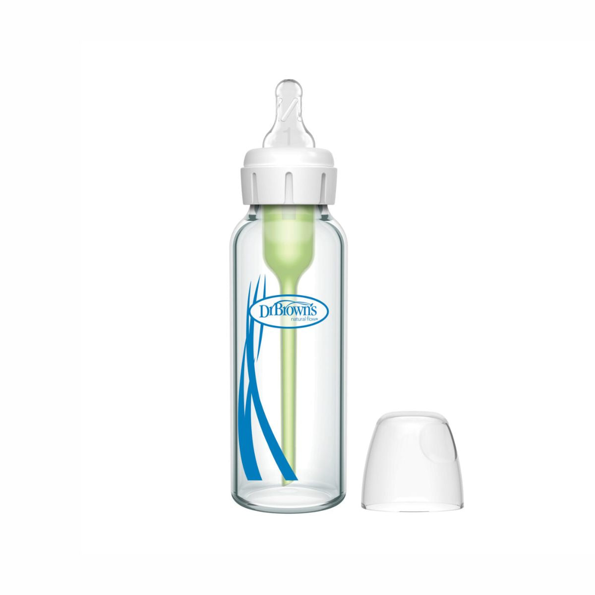 Biberón Options de Vidrio Boca Estándar 8 Oz