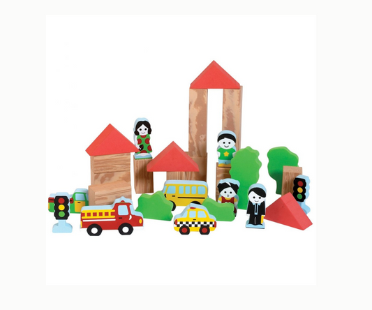 Bloques De Construccion De Madera Edushape