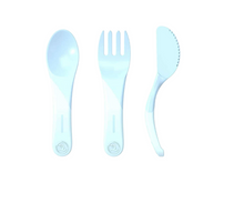 Set De Cubiertos Celeste 6 M Twistshake