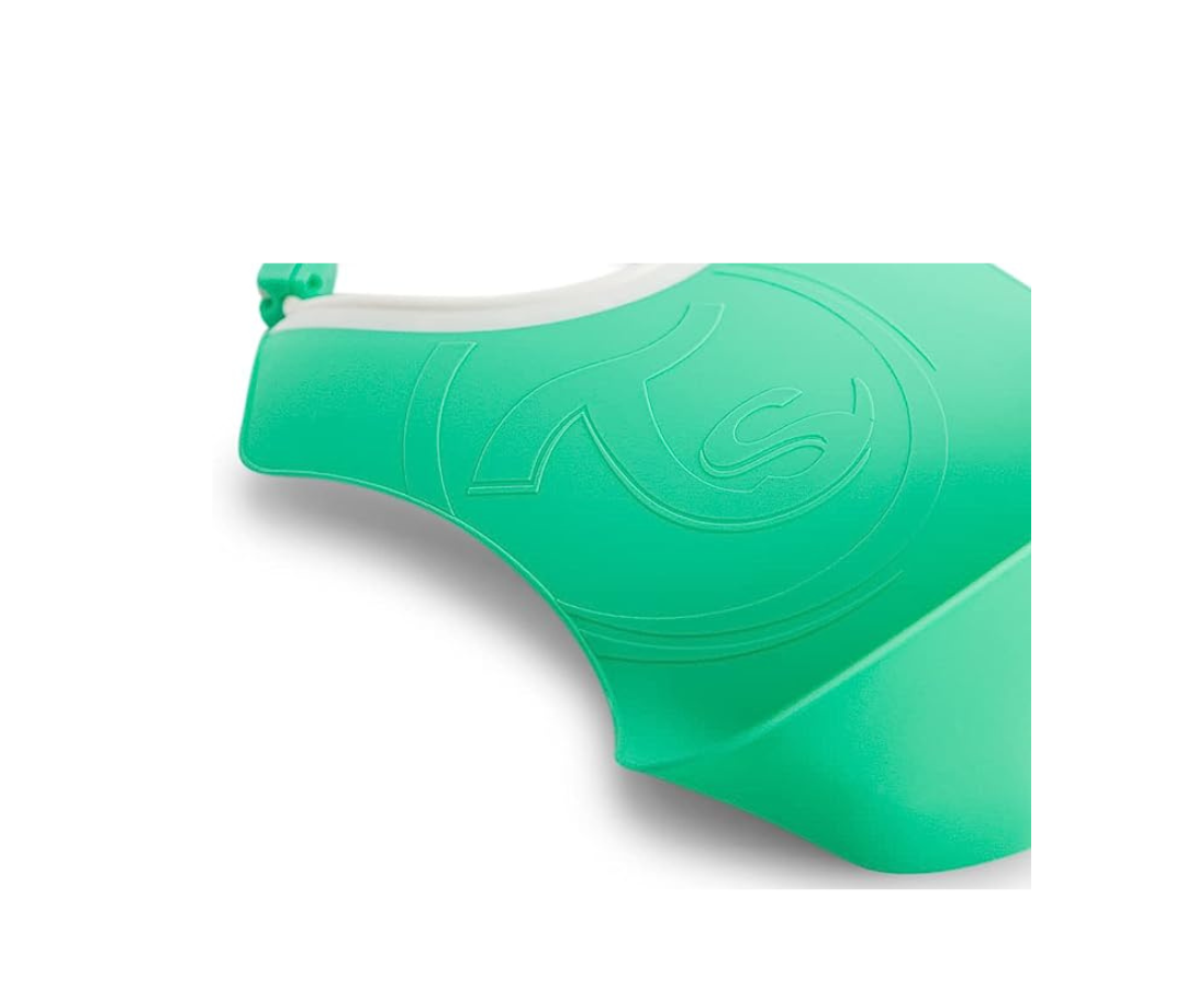 Baberos Plasticos X2 4+M Celeste Y Verde