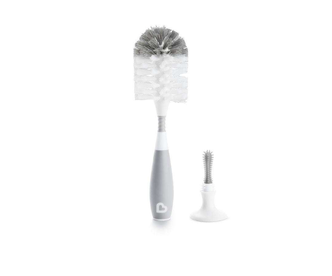 CEPILLO PARA BIBERON GRIS MUNCHKIN