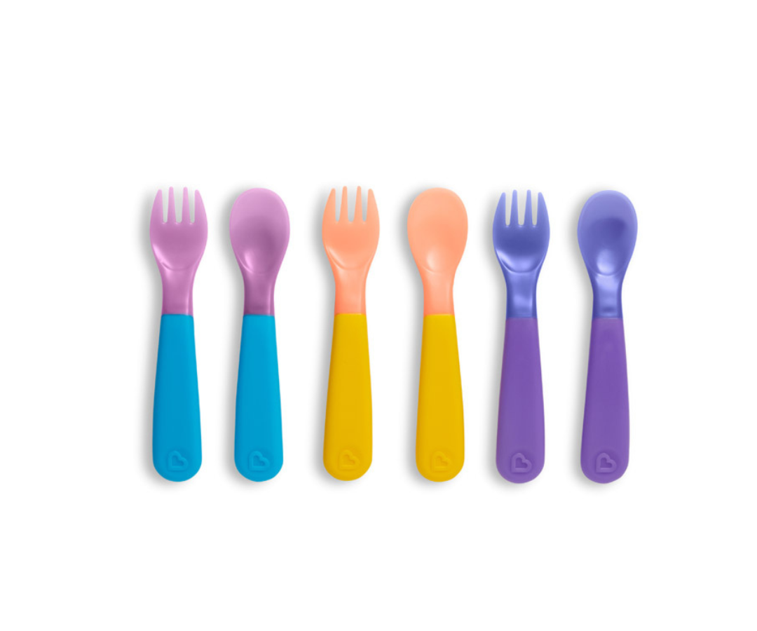 SET DE CUCHARAS Y TENEDORES TERMICOS MUNCHKIN