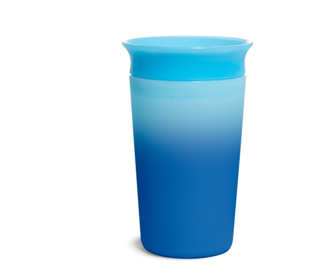 MIRACLE 360 TAZA CAMBIA DE COLOR SIPPY 9 OZ-AZUL	MUNCHKIN