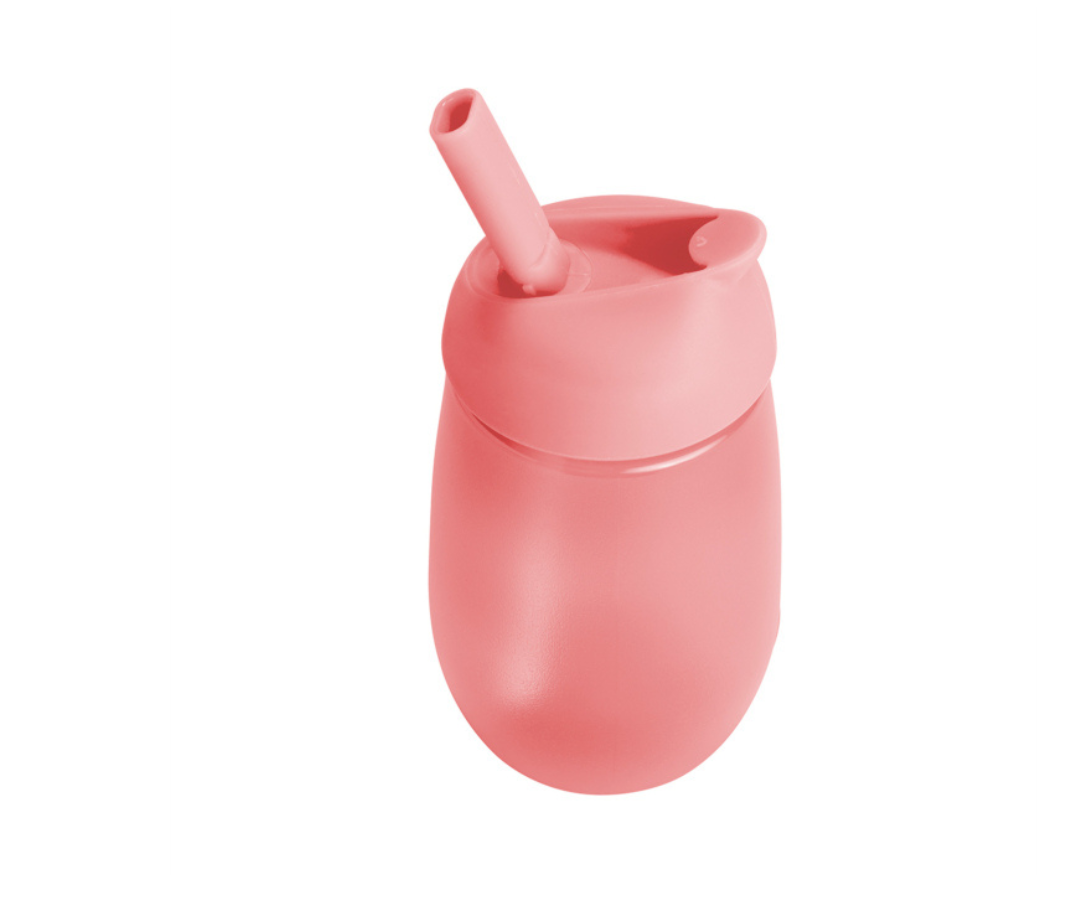 VASO CON SORBETE SIMPLE CLEAN 10 OZ ROSA MUNCHKIN