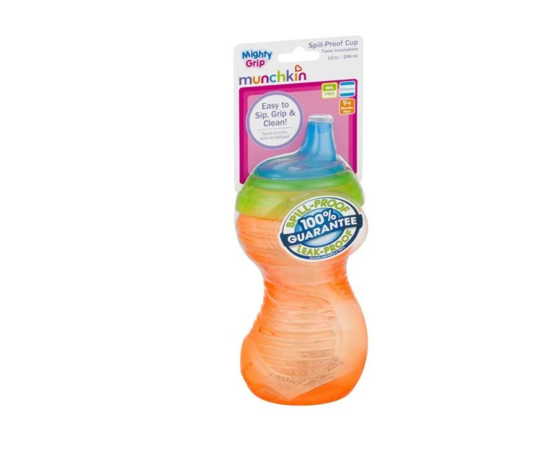 VASO ANTI DERRAME 10 ONZAS MIGHTY GRIP MUNCHKIN