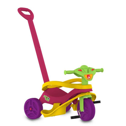 Moto De Paseo Con Pedal | Rosa - Brinquedos