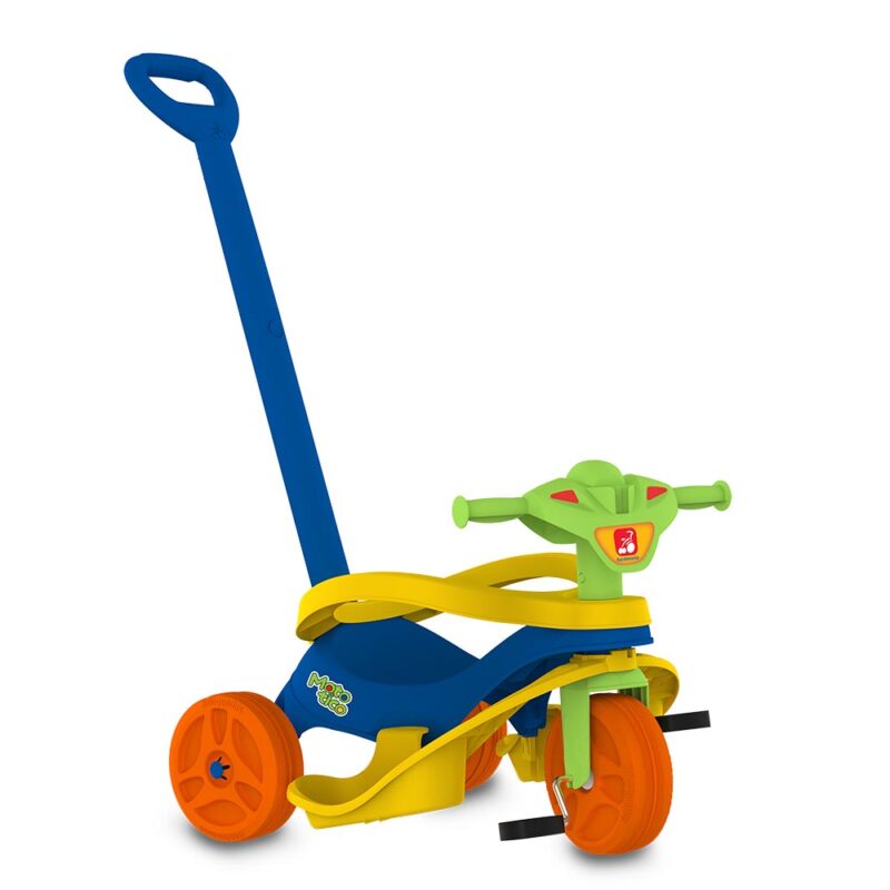 Moto De Paseo Con Pedal | Azul - Brinquedos