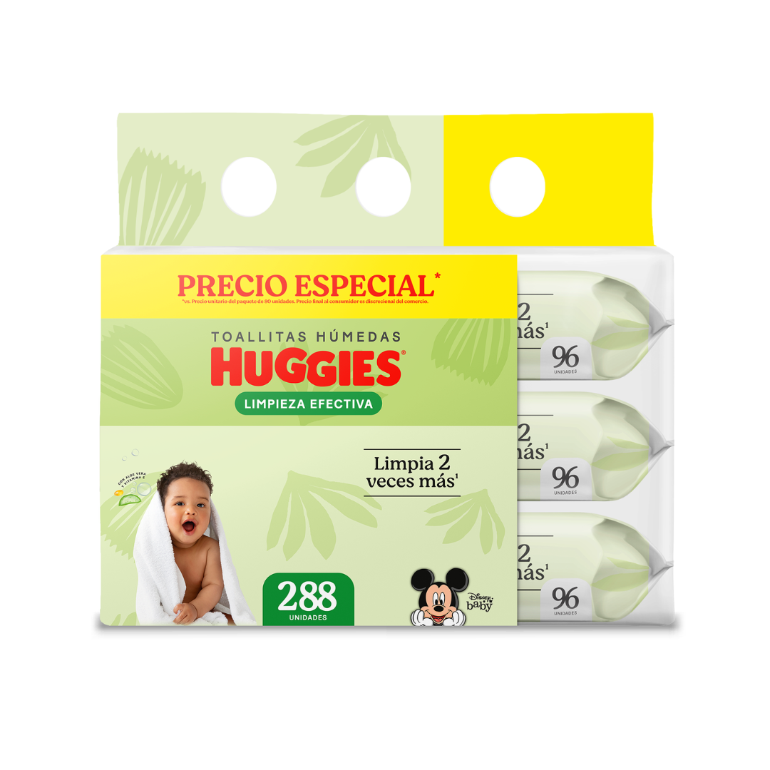 Toallitas Húmedas 3 Pack