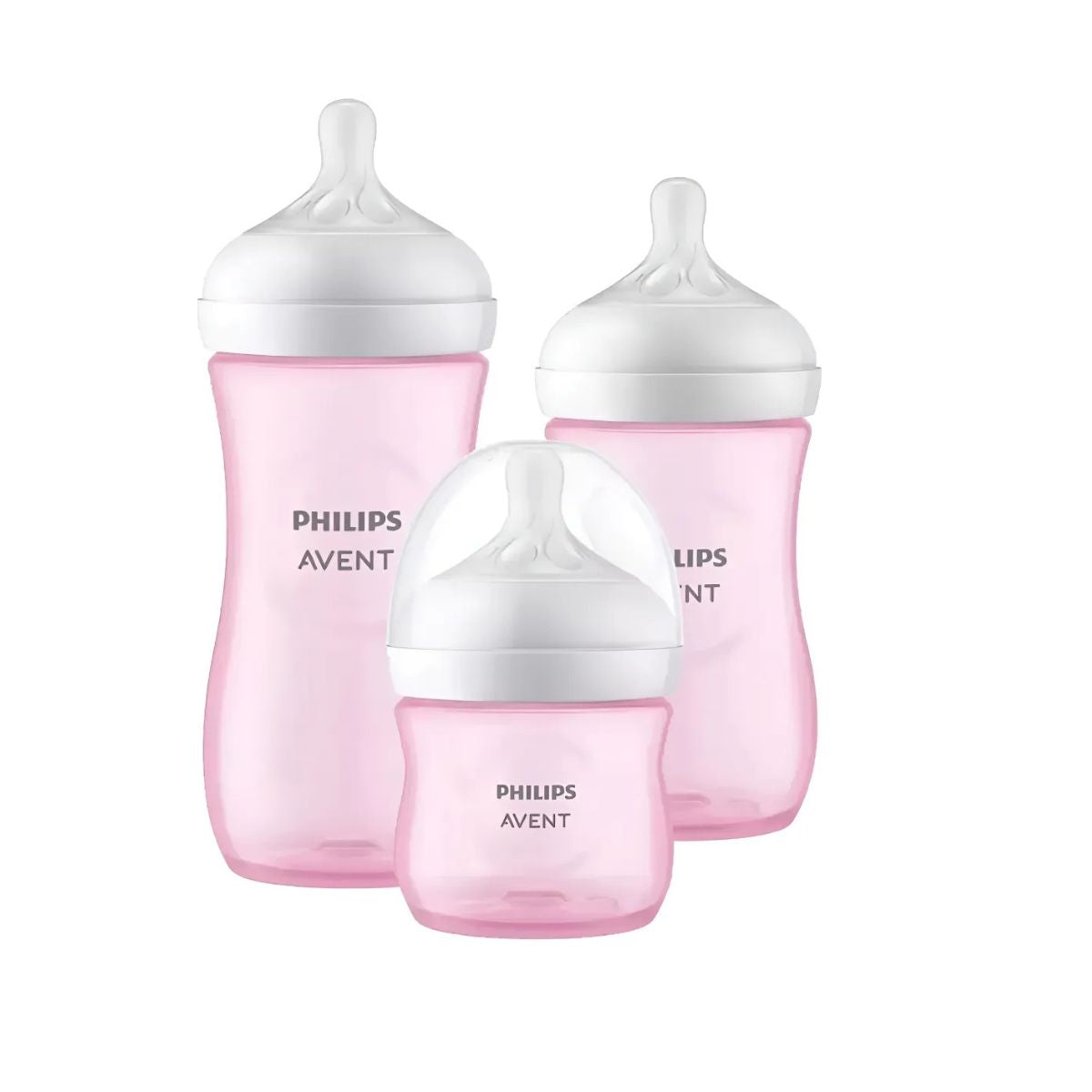 Set De Tres Biberones Natural Response | Rosa Avent