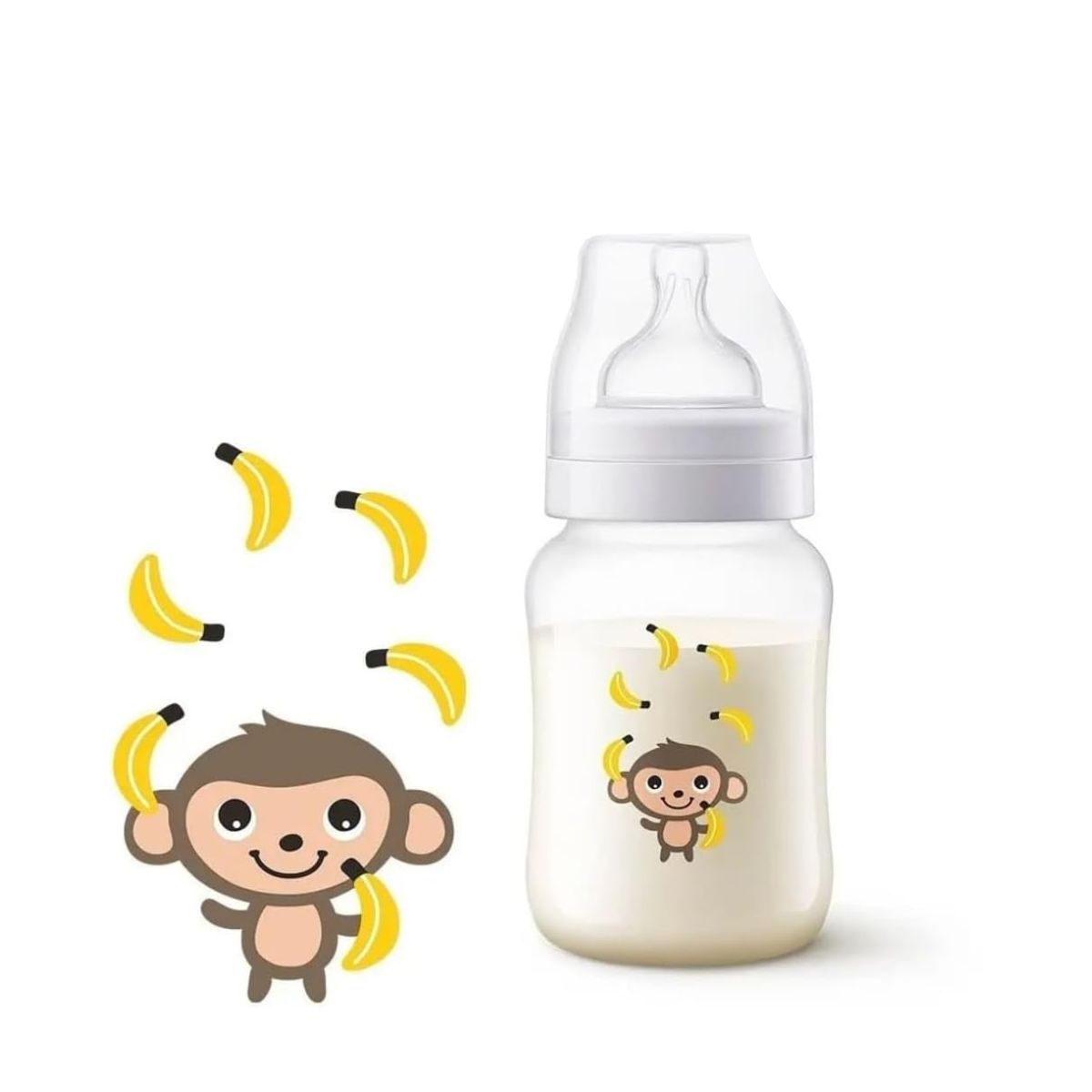 Biberón 9oz Diseño de Animalitos | Monito Avent