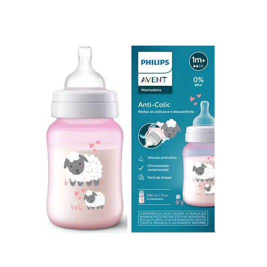 Biberón 9oz Diseño de Animalitos | Oveja Avent