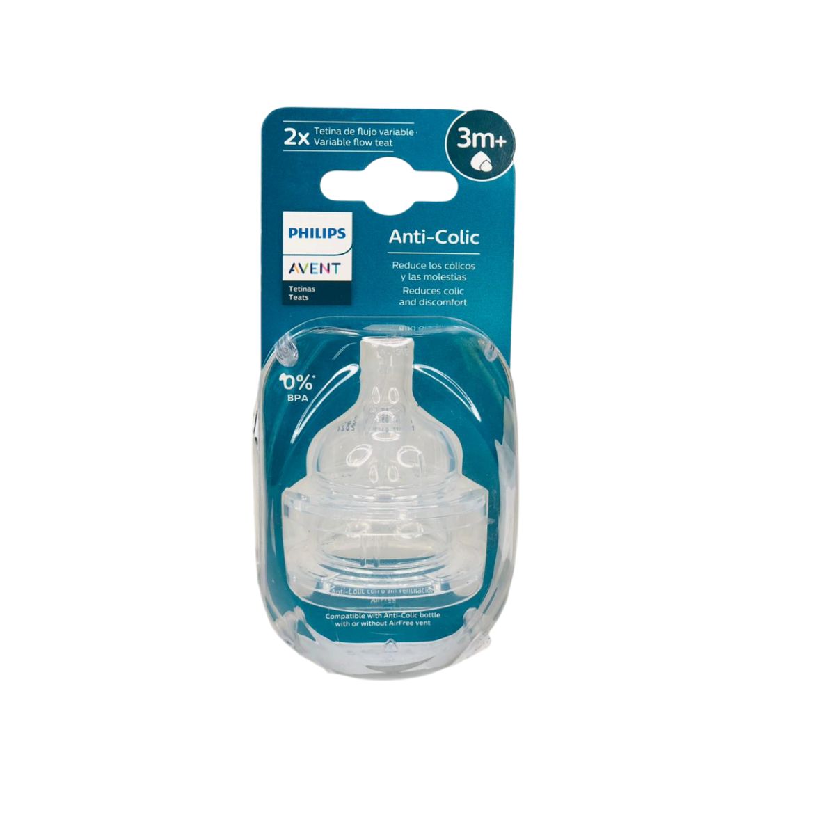 Tetina Anti Cólico | Flujo Variable x2 Avent