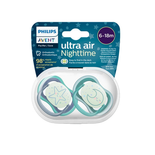 Pacificador Ultra Air Noche Niño 6 a 18m x2