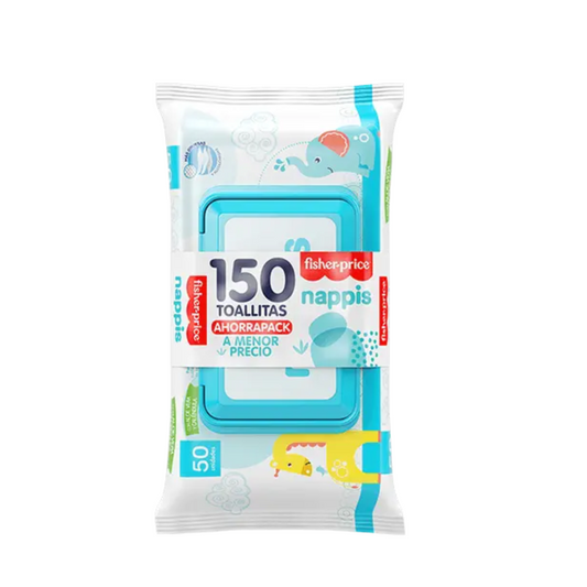 Nappis toallas humedas x 150